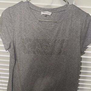 Calvin Klein Gray Women's Top